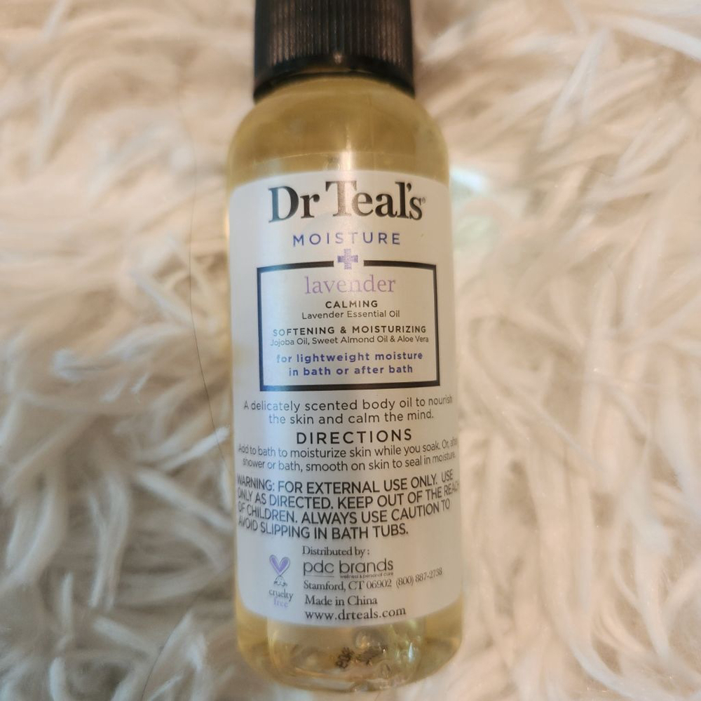 Dr Teals Lot of 4 Foaming Bath w Pure Epsom Salt & 1 Moisturizing Bath Body Oil - Picture 5 of 8